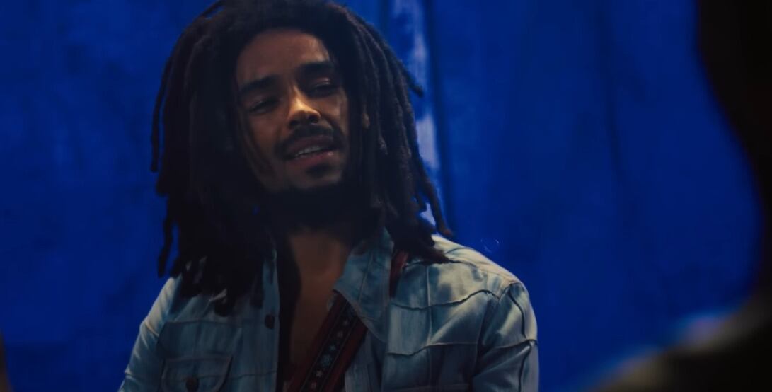 Bob Marley inspiró el guion de 'One Love', lo próximo de Paramount Pictures. Foto: Captura de pantalla de Youtube - 0:17'' de Bob Marley: One Love - Teaser Trailer (2024 Movie)