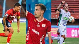 Juan Fernando Quintero, Tomás Ángel y Dayro Moreno