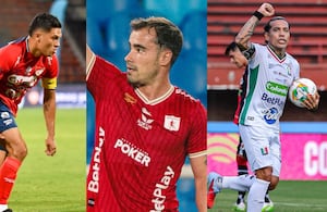 Juan Fernando Quintero, Tomás Ángel y Dayro Moreno