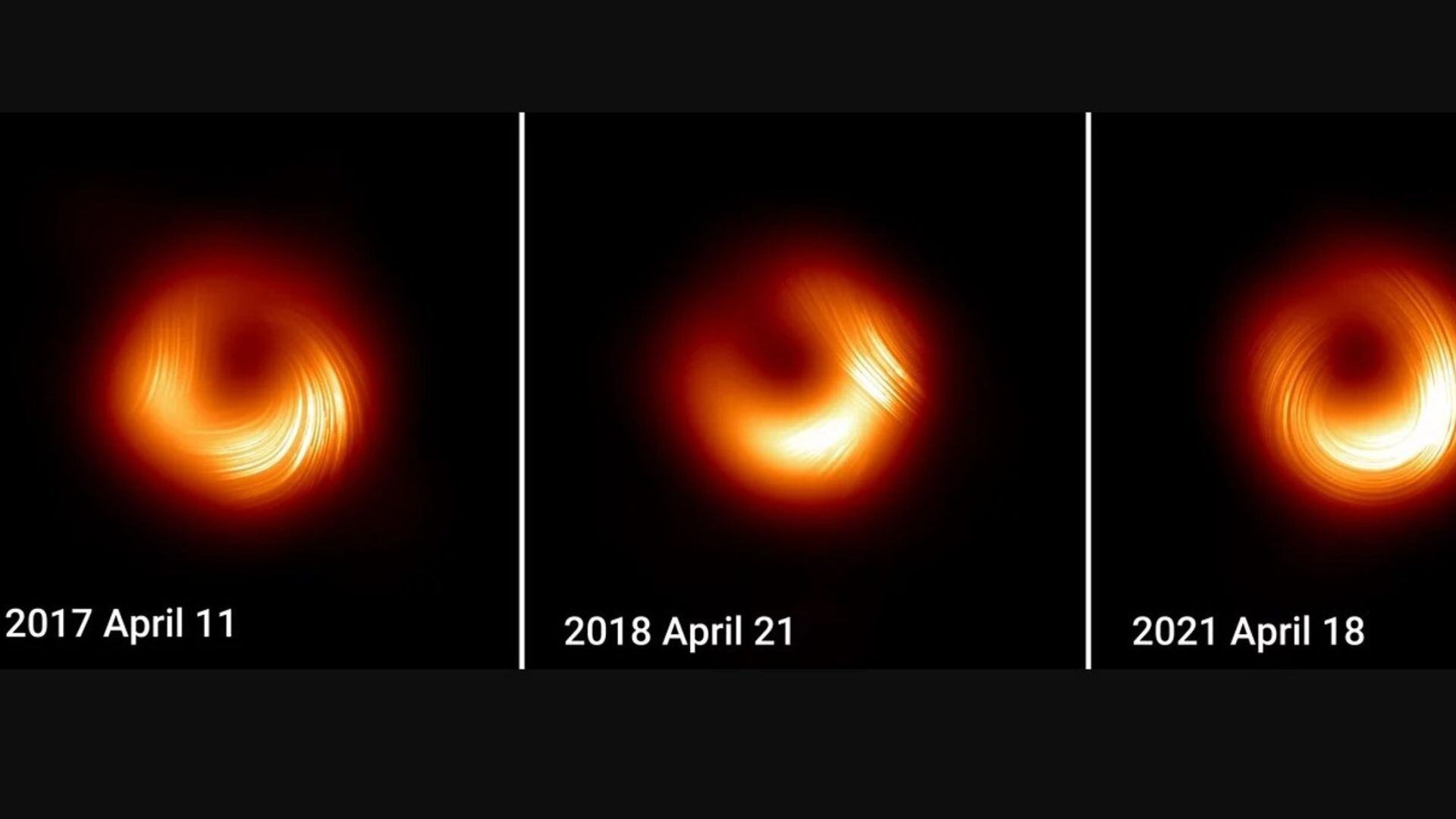 El agujero negro de M87 muestra un entorno dinámico con cambios magnéticos sorprendentes.