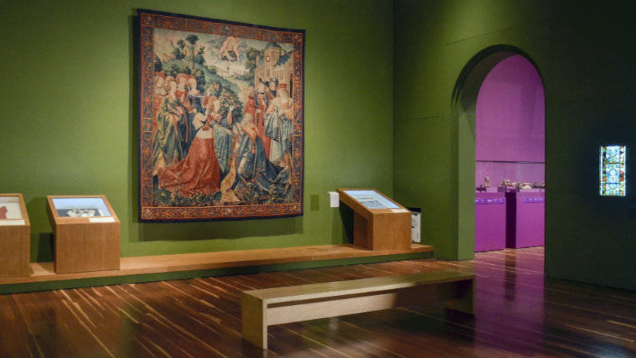 Exposición Cluny en el Museo Nacional. Crédito: Diana Rey