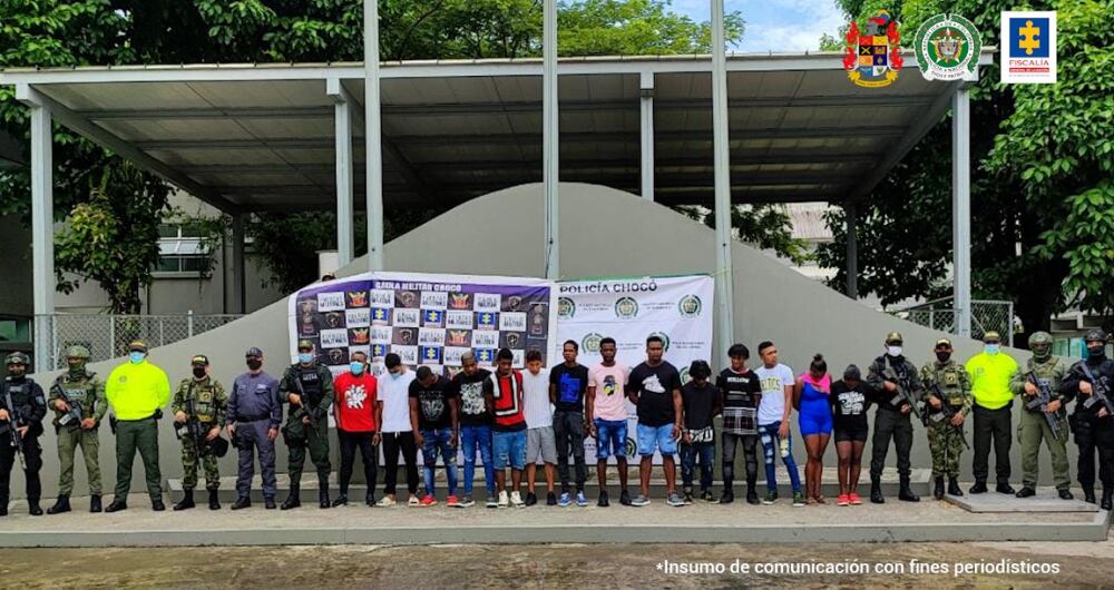 Presuntos integrantes del grupo delincuencial de Los Mexicanos.