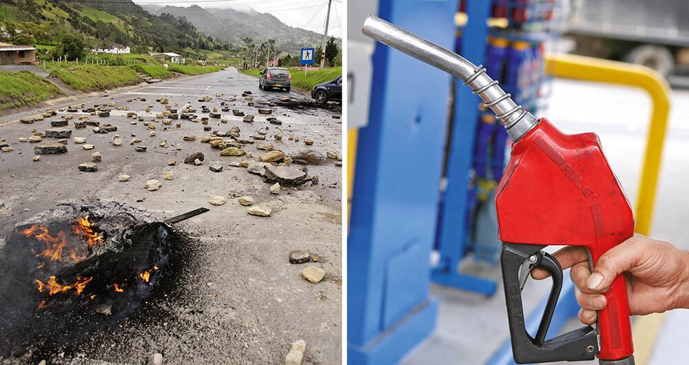 Los gremios del transporte sentenciaron que sería muy grave un incremento en el precio del diésel por el impacto en el costo de vida de los colombianos. Los bloqueos y el aumento en los peajes también los han afectado negativamente.