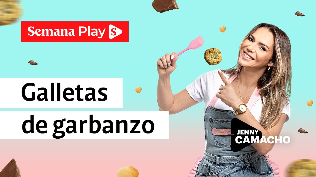 Receta para galletas de garbanzo | Jenny Camacho en Postres Saludables