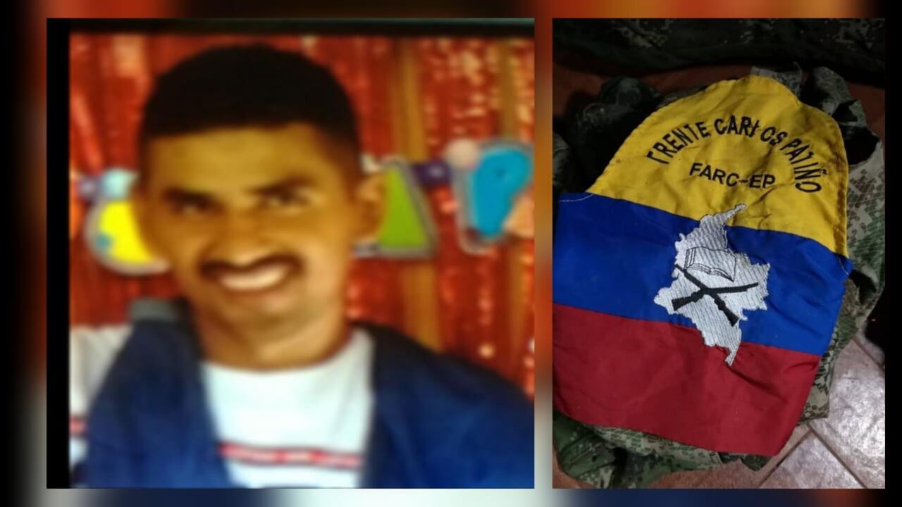 Alias Andrés o el Mocho, máximo cabecilla de la Carlos Patiño, disidencias de las Farc en Cauca.