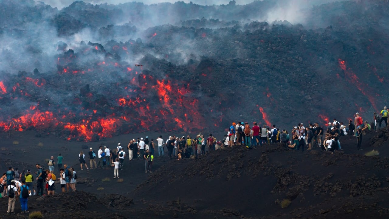 Volcán Etna.