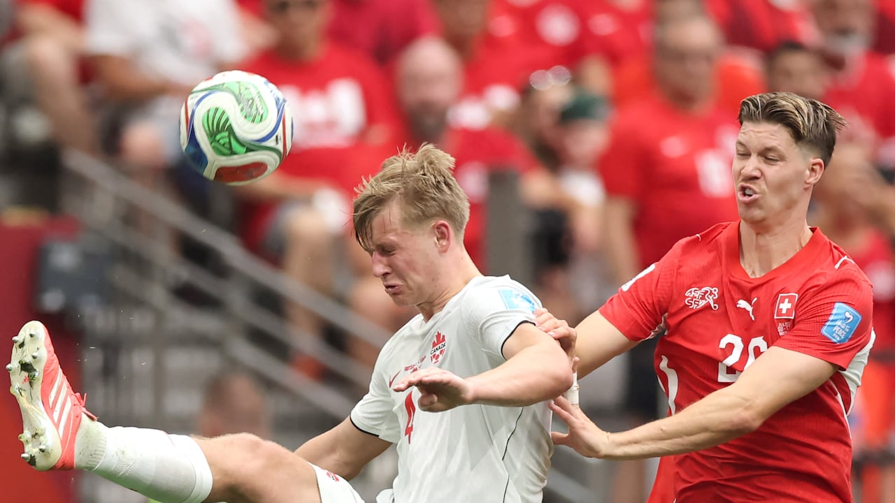 Suiza y Canadá disputaron la fecha 3 del Mundial 2026 este 24 de junio.
