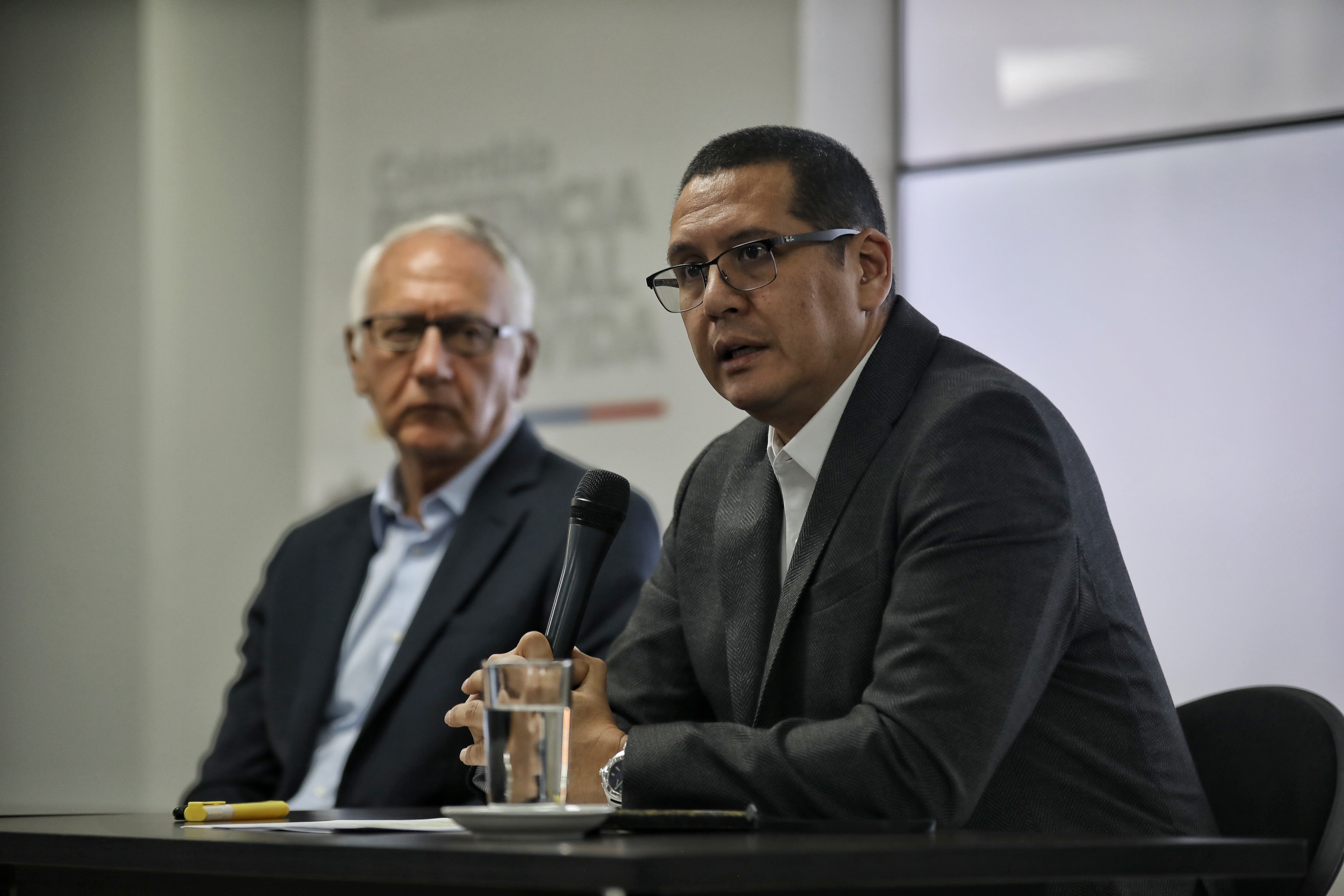 Rueda de prensa La salud, un asunto de todos
Superintendente de salud Giovanni Rubiano