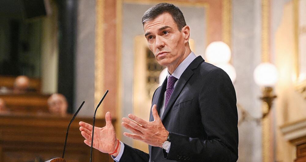 Pedro Sánchez, presidente del gobierno de España.