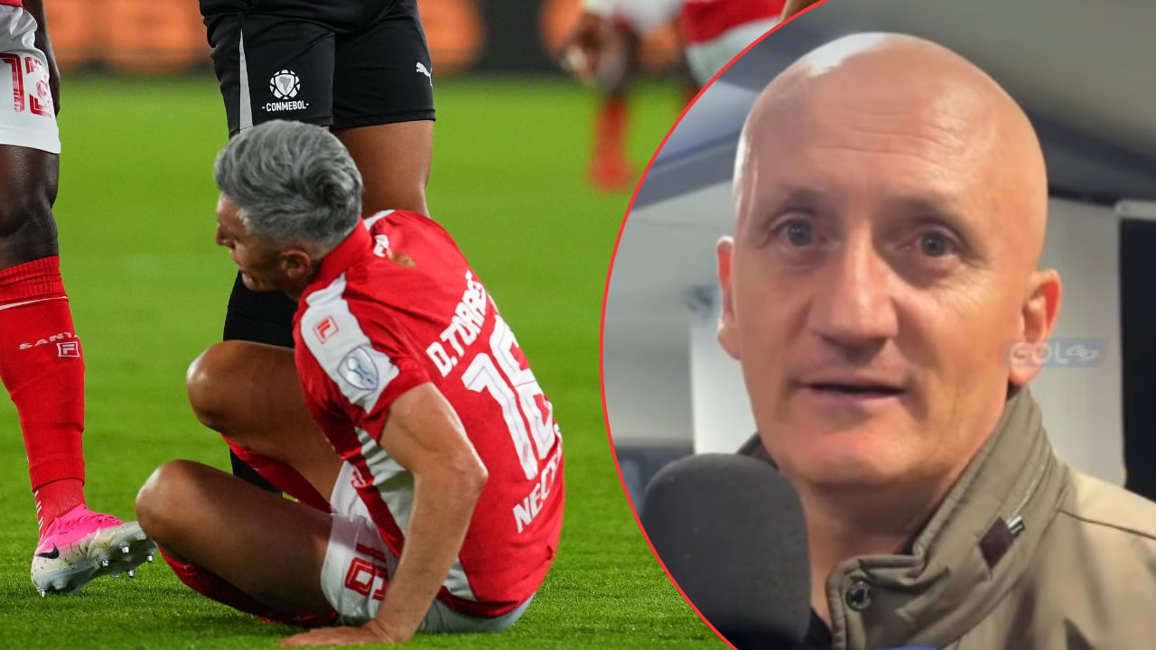 Pablo Repetto habló del estado de salud de Daniel Torres tras el partido contra River Plate.