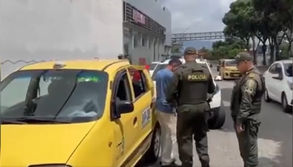 El taxista fue capturado por la Policía.