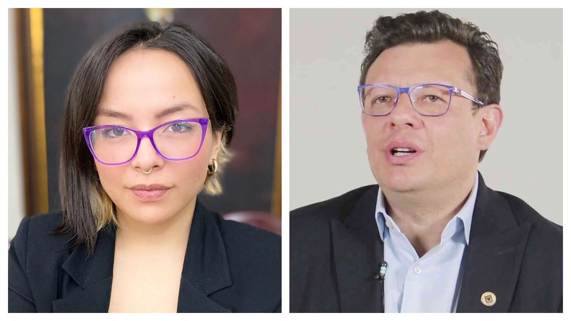 Jennifer Pedraza y Hollman Morris tuvieron diferencias.