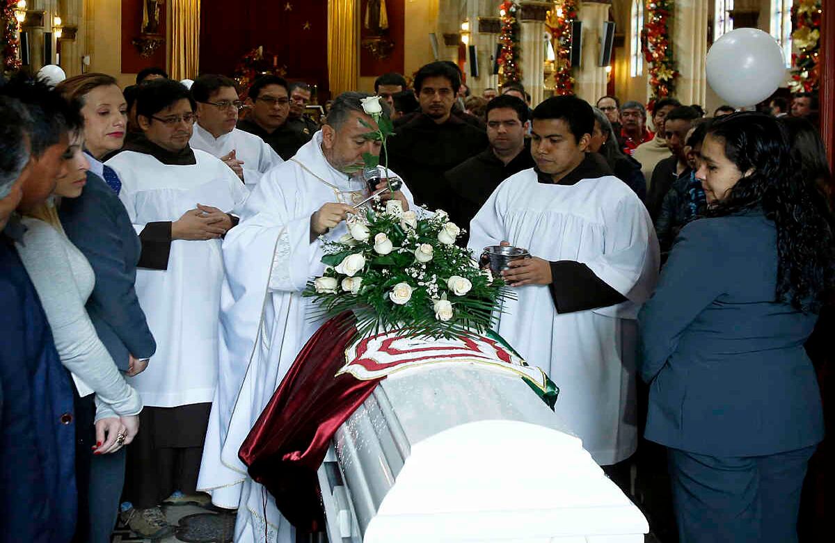 Velorio de Yuliana Andrea Samboní en Bogotá el 7 Diciembre 2016.  Foto: Daniel Reina Romero / SEMANA 
