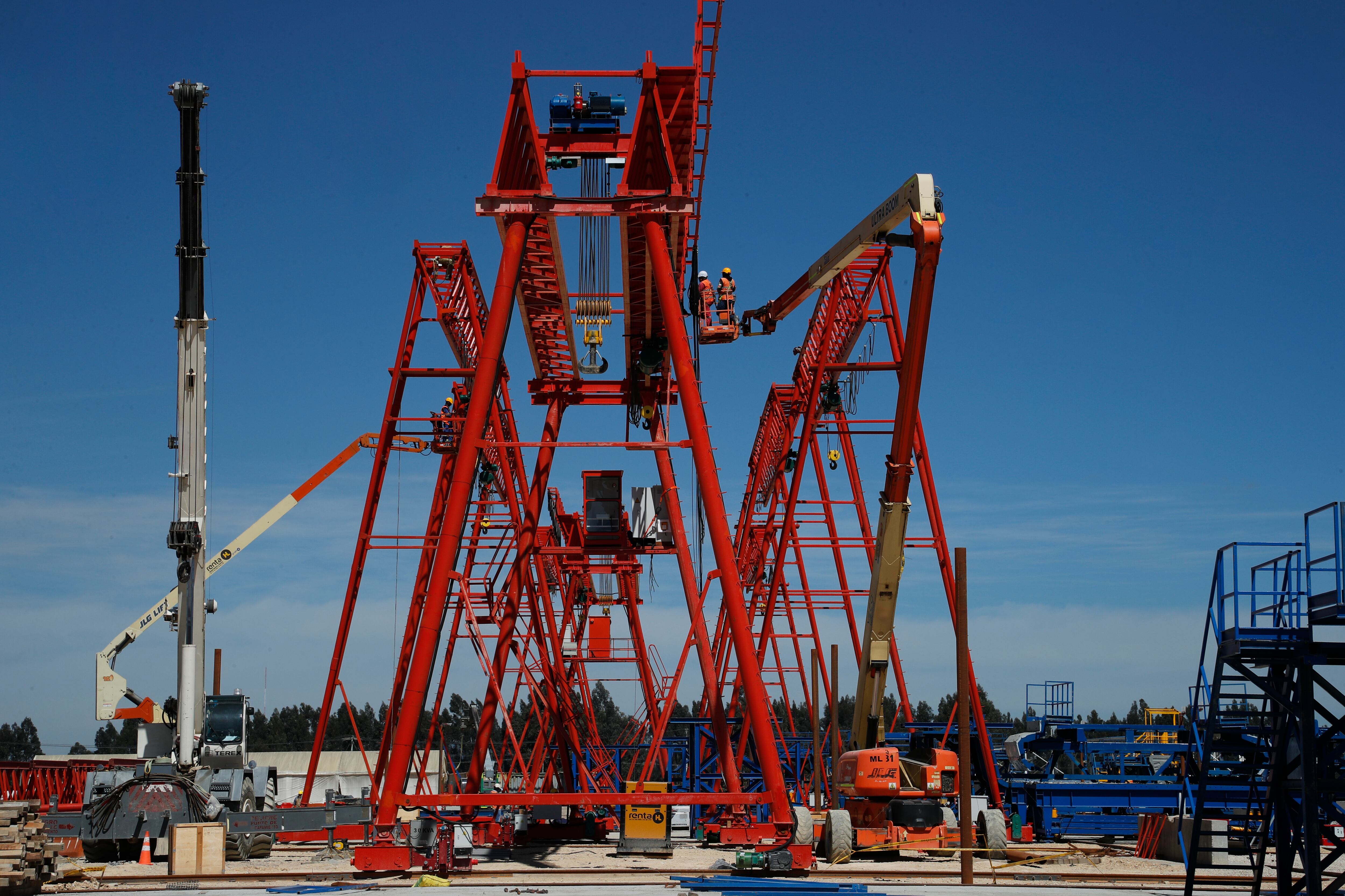 Patio Taller de la Primera Línea del Metro de Bogotá ubicado en la localidad de Bosa
Bogota enero 21 del 2024
Foto Guillermo Torres Reina / Semana