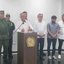 Consejo de seguridad en Barranquilla para combatir la criminalidad.