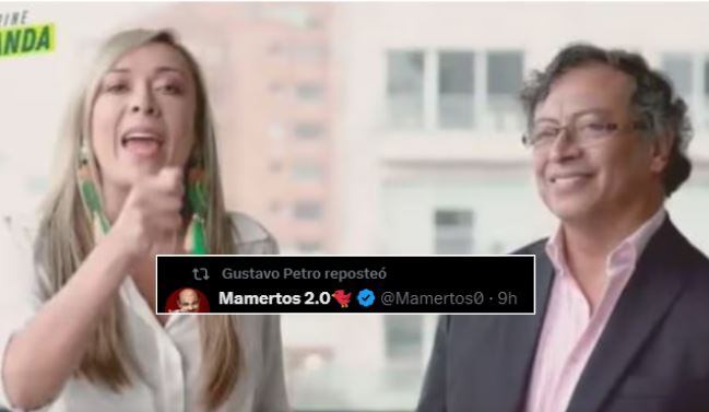 Katherine Miranda y Gustavo Petro tiene nuevo agarrón