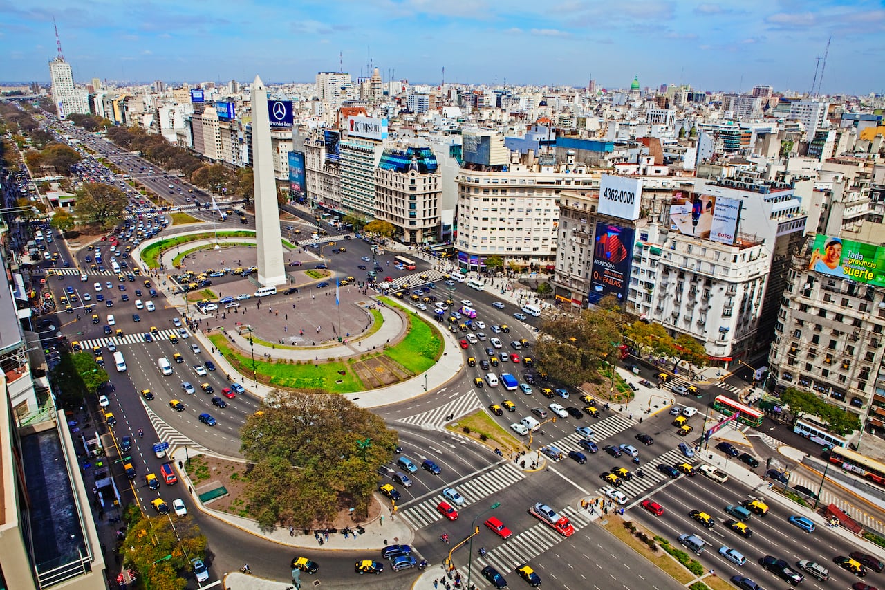 Avenida 9 de Julio, buenos aires.