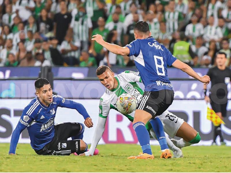 Nacional y Millonarios empataron a cero en el Atanasio Girardot