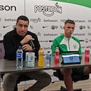 Efrain Juárez, técnico de Atlético Nacional, dio explicaciones a la prensa