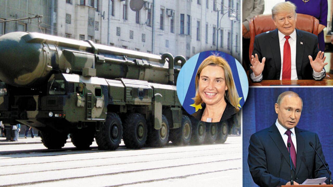 Tratado nuclear entre Estados Unidos, Rusia e Irán.