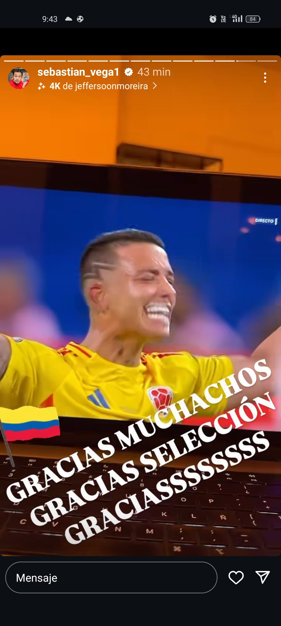 Foto: Captura de pantalla / Instagram