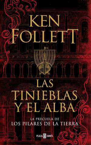 Carátula de "Las tinieblas del alba" de Ken Follett. Cortesía de Penguin Random House