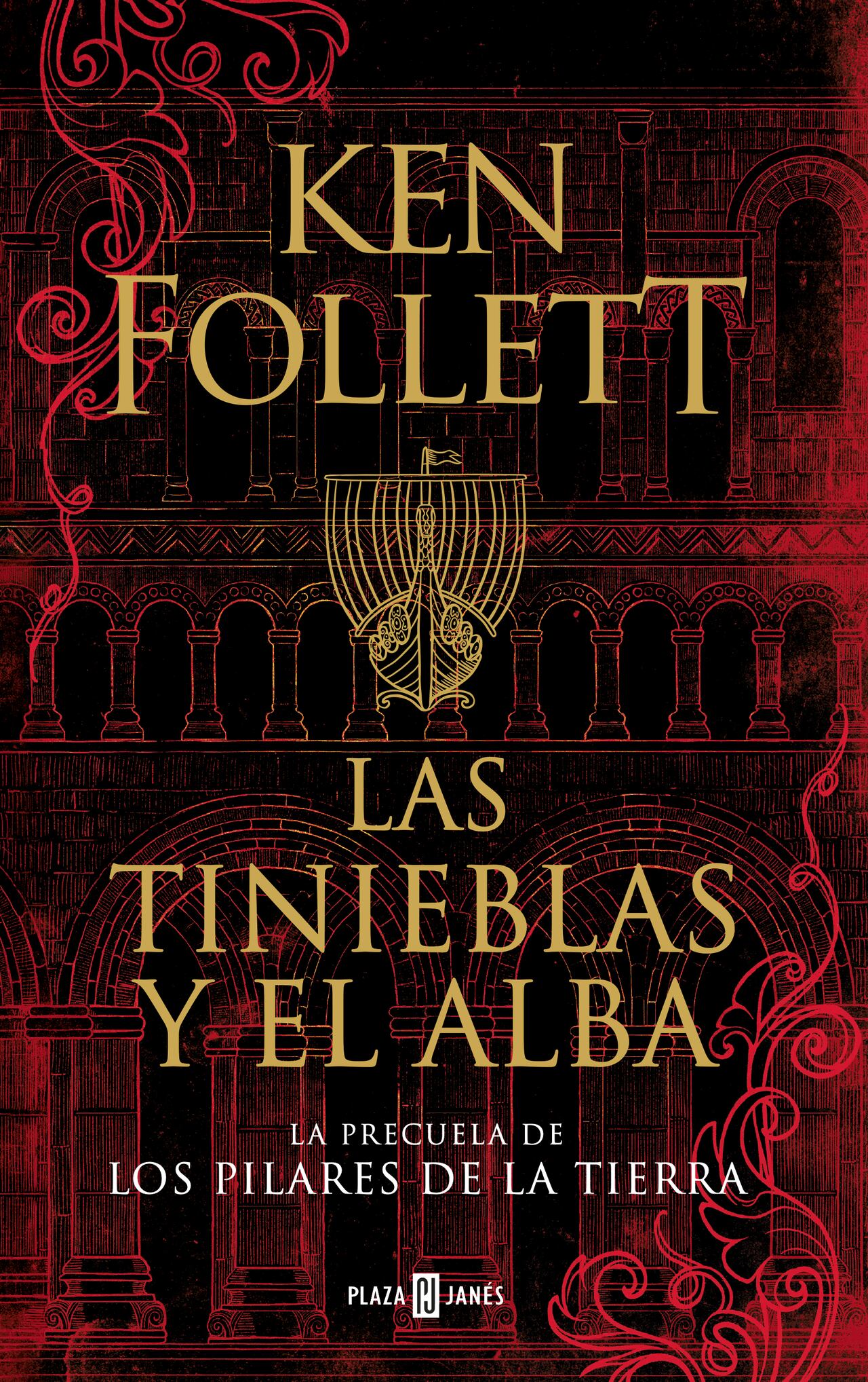 Carátula de "Las tinieblas del alba" de Ken Follett. Cortesía de Penguin Random House