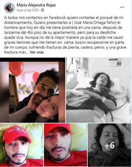 Denuncia María Alejandra Rojaz