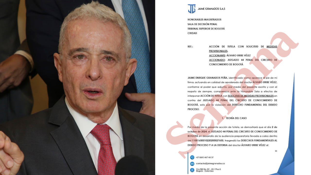 Álvaro Uribe, Tutela