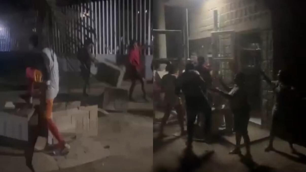 Las autoridades verifican la situación.