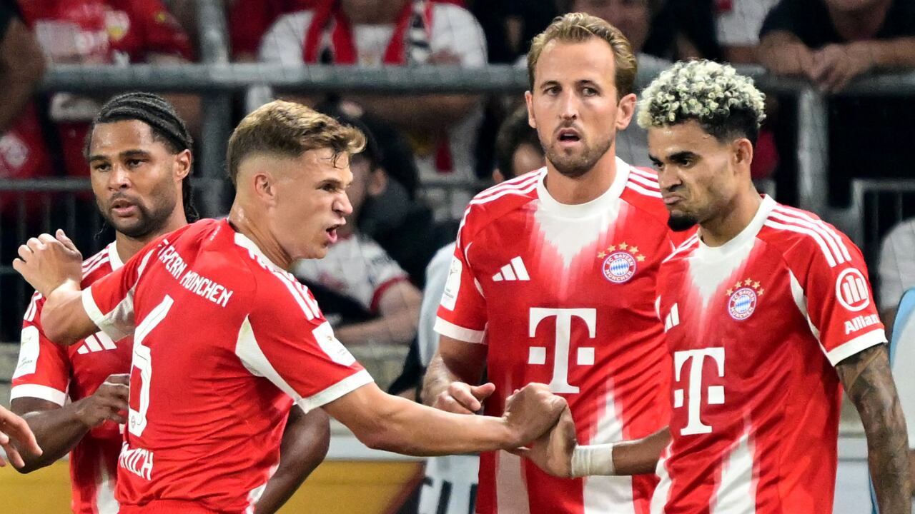 Joshua Kimmich no escatima a la hora de elogiar a Luis Díaz en Bayern Múnich