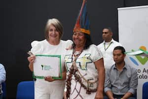 Titulación de 681.372 hectáreas de tierra en Colombia.