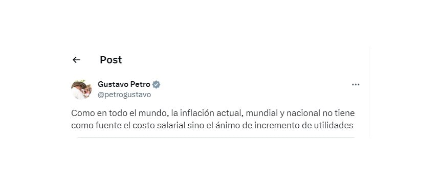 Trino de Gustavo Petro