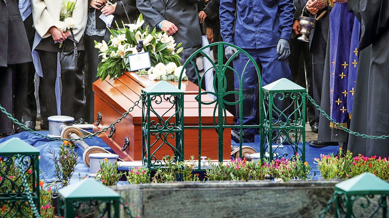 Luego de luchar por su vida durante varias semanas, el senador Miguel Uribe Turbay falleció el 11 de agosto. La imagen es de sus exequias.