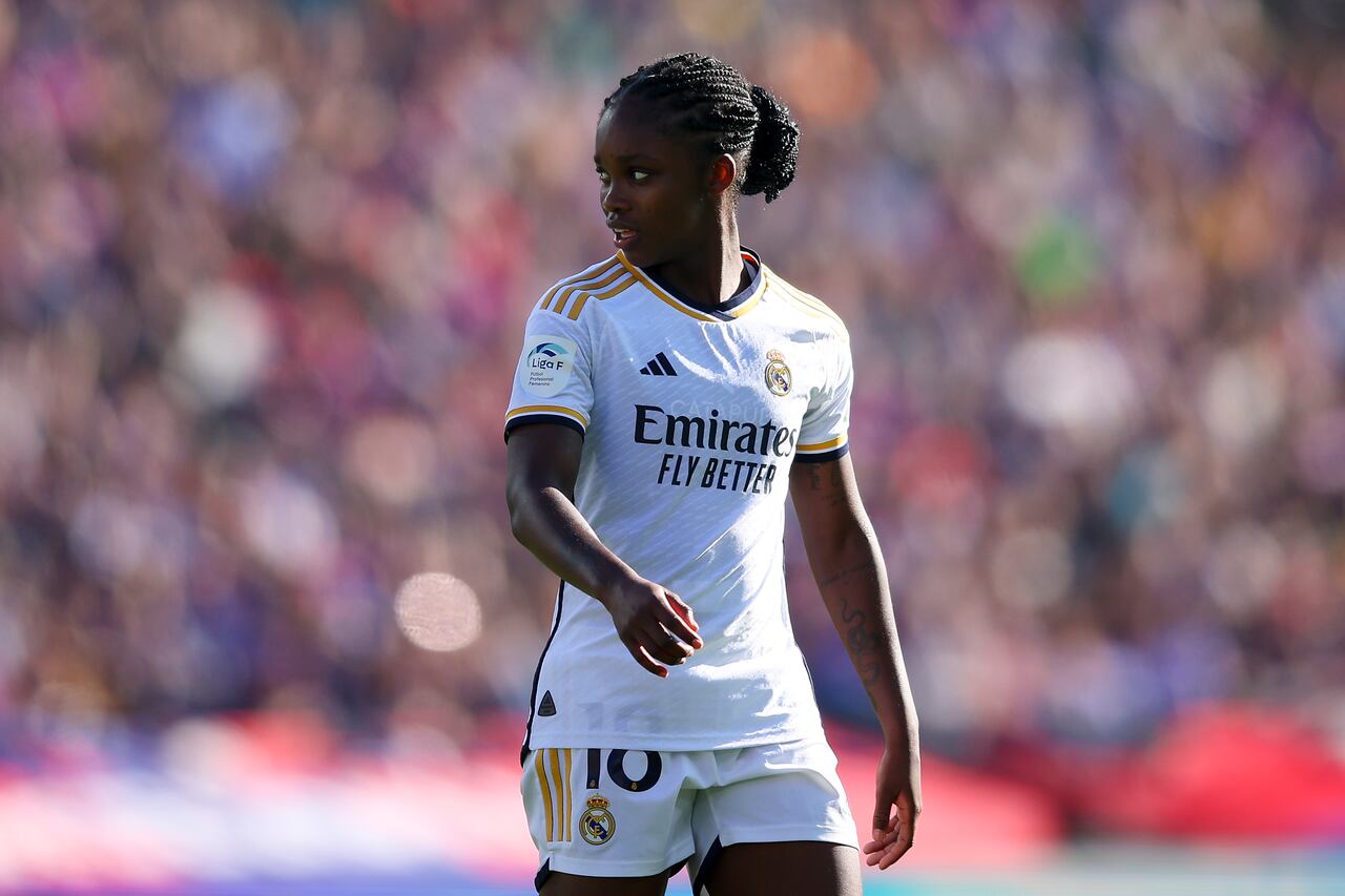 Linda Caicedo, jugadora del Real Madrid.