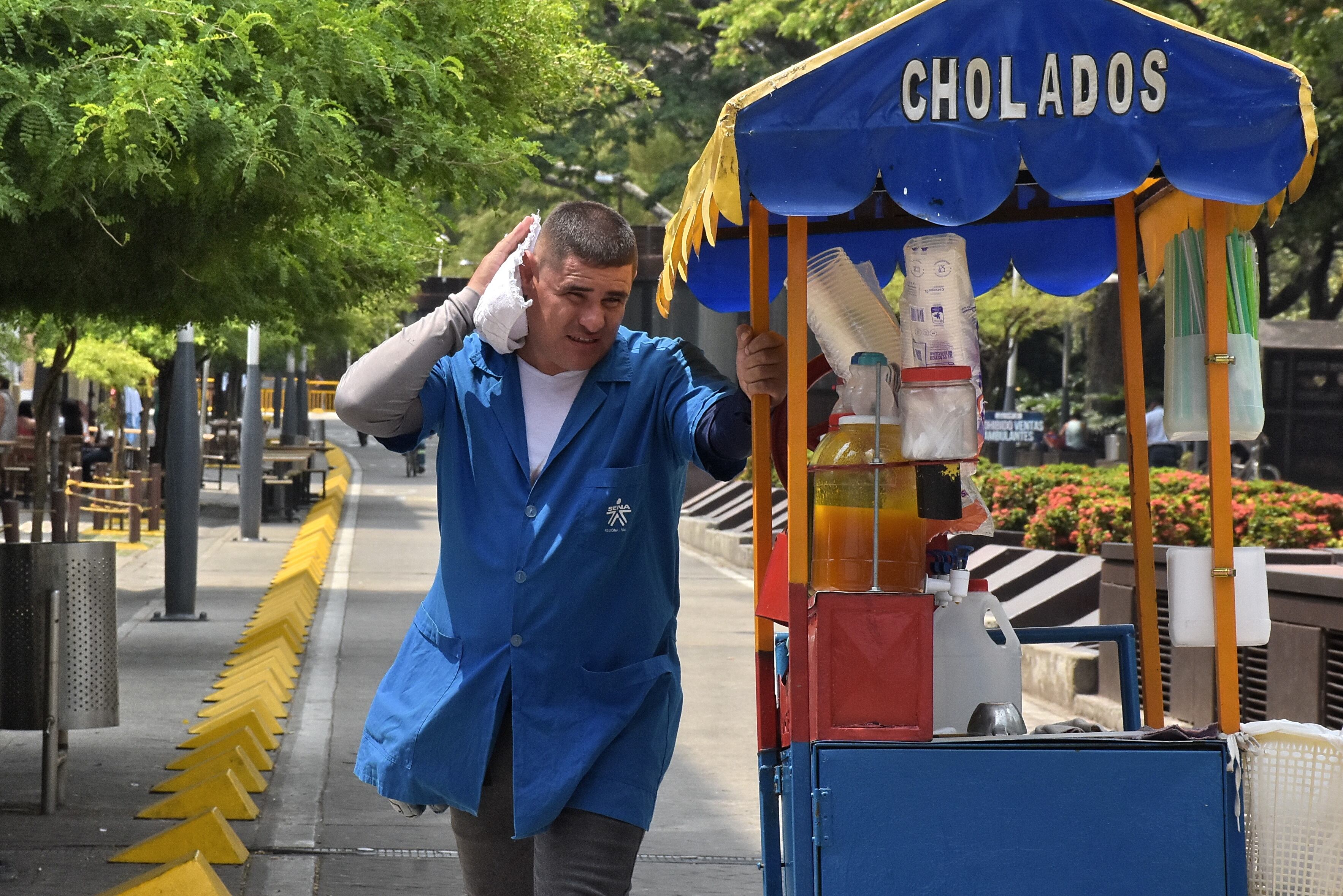 Cali esta semana ha estado sobre los 33 grados de temperatura máxima.