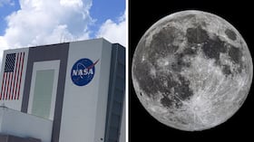 Científicos encontraron una nueva marca en la Luna que no aparecía en imágenes anteriores.
