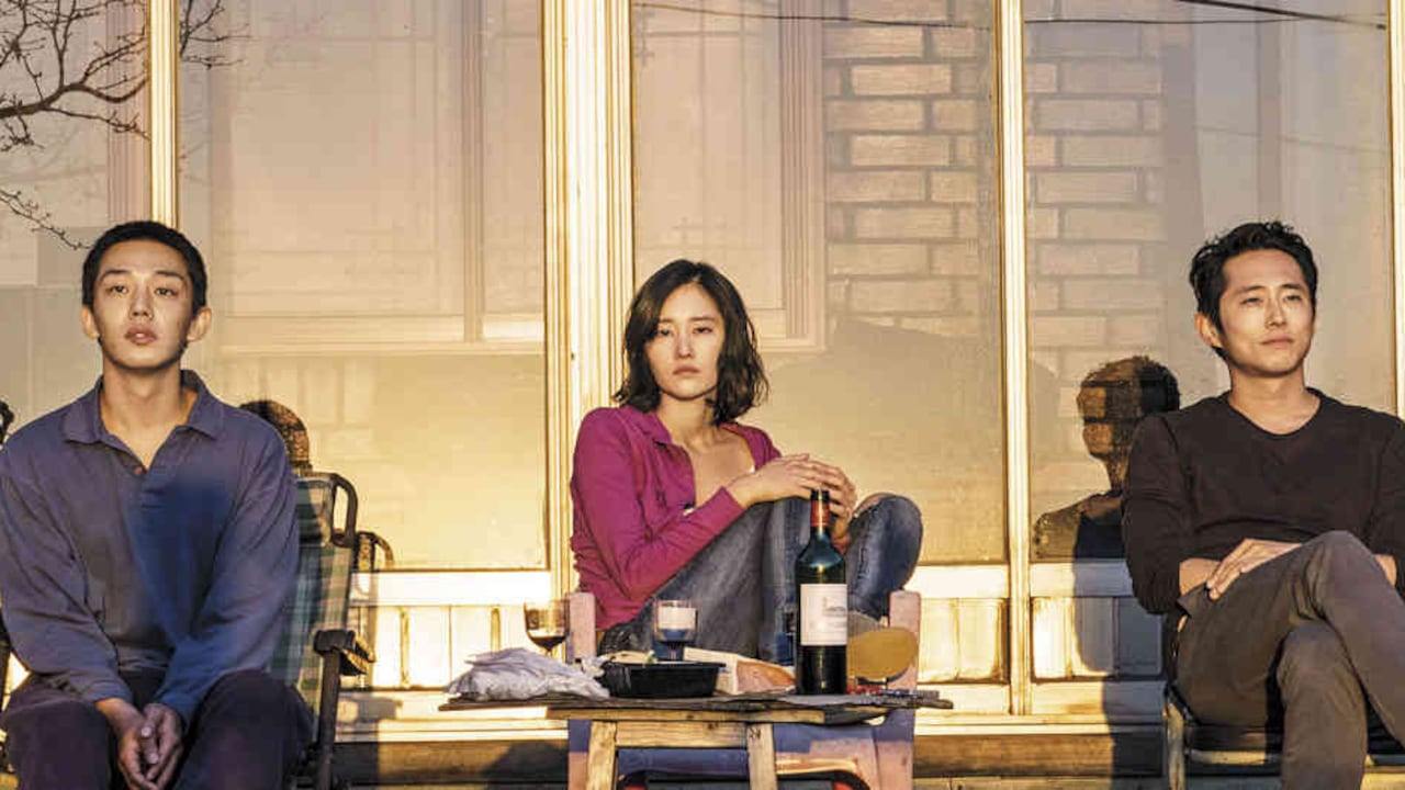 Jun Jong-seo, Yoo Ah-in y Yeun Steven integran este particular trío, que marca el regreso del maestro del cine coreano Lee Chang-dong, con guion basado en un cuento del japonés Haruki Murakami.