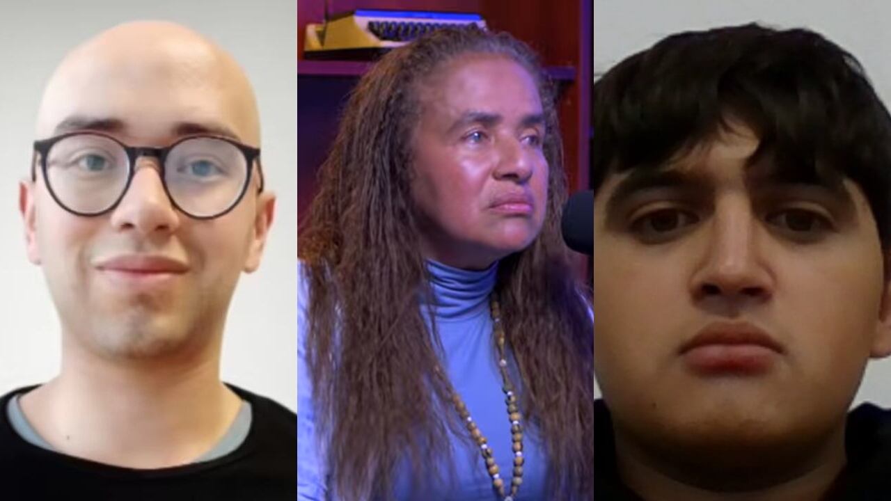 Juan Carlos Suárez, Nancy Ortiz y Jaime Esteban Moreno.