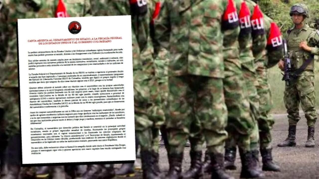 ELN pide al Gobierno pactar cese al fuego bilateral