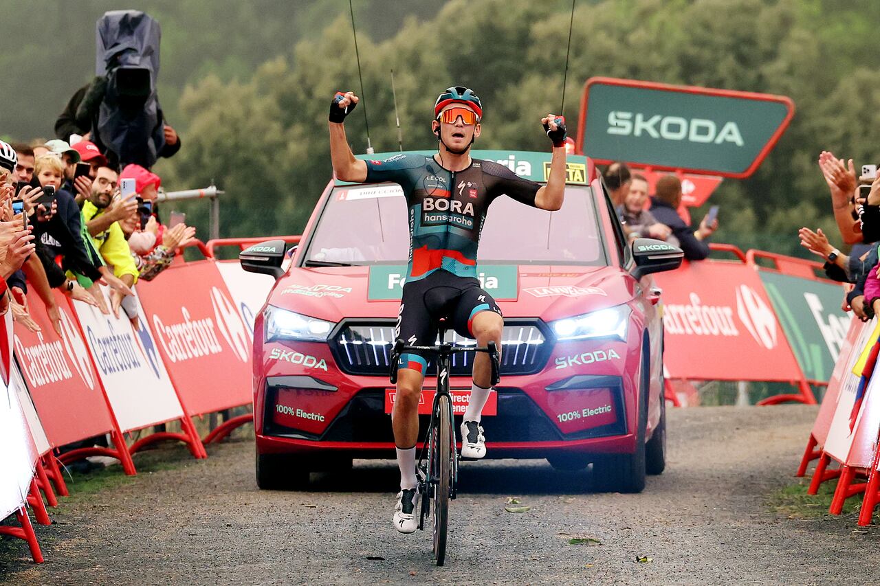 Lennard Kamna ganador de la etapa 9