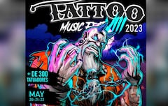 La octava edición del Tattoo Music Fest trae más de 60 agrupaciones y cerca de 300 tatuadores para su exposición artística.