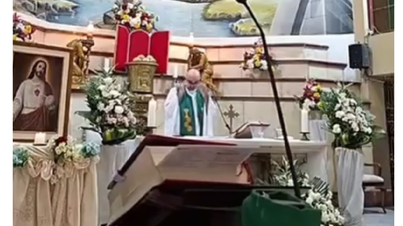 Captura de pantalla del video que se difundió en redes.