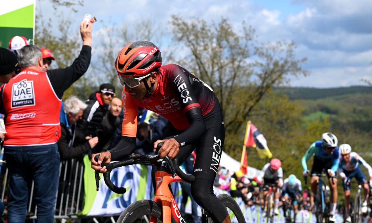 Actuación de Egan Bernal.