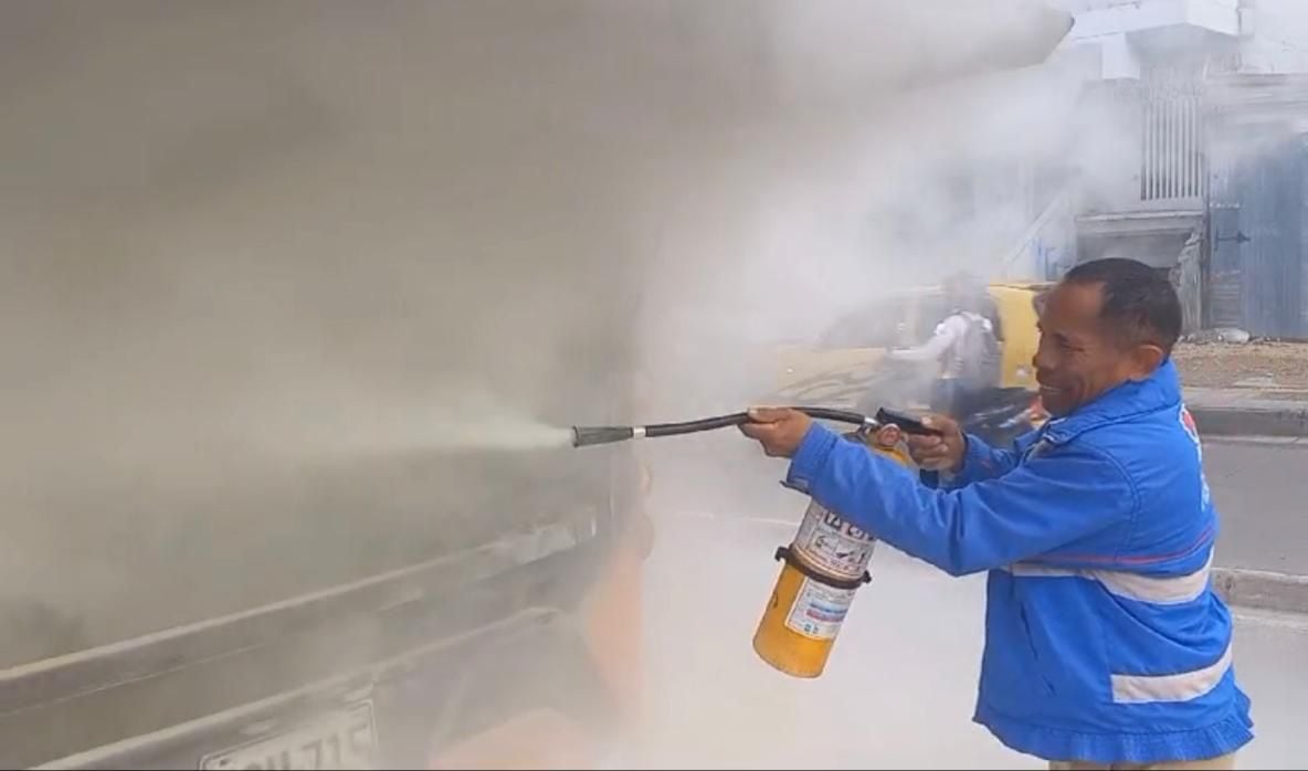 Incendio en Transcaribe