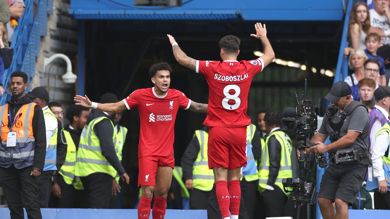 Luis Díaz, delantero de Liverpool.