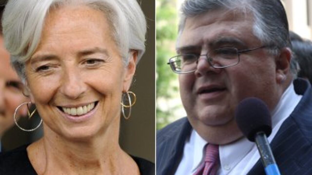 La ministra de Finanzas de Francia Christine Lagarde y el gobernador del banco central mexicano, Agustín Carstens son los únicos candidatos para ocupar la dirección del Fondo Monetario Internacional.