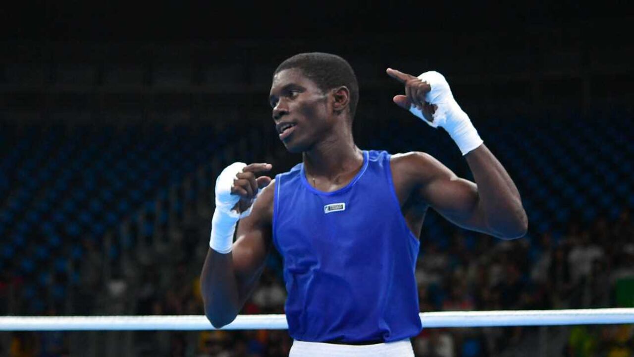 Yuberjen Martínez busca superar la barrera del bronce. AFP