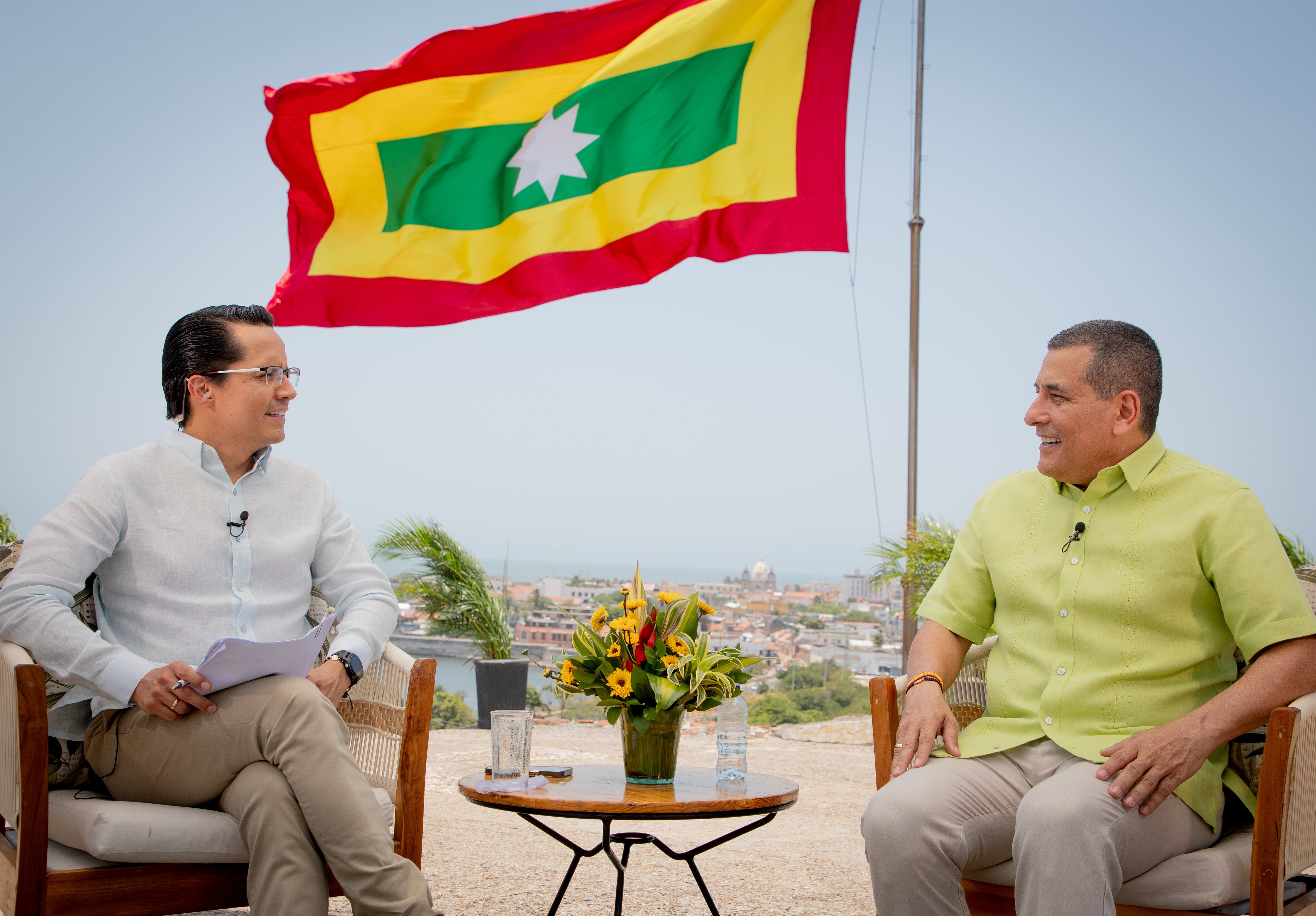Semana El Debate, entrevista con el alcalde de Cartagena, Dumek Turbay Paz.