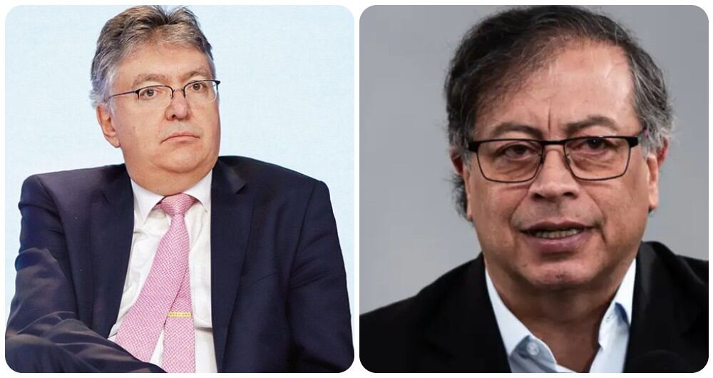 Mauricio Cárdenas y Gustavo Petro.